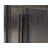 Two 8' Tall Bookcase Wall With Ladder, Storage Organizer, Display Shelf for Office, Black-755176557