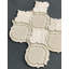 Carrelage mural mosaïque en verre et marbre-50869058