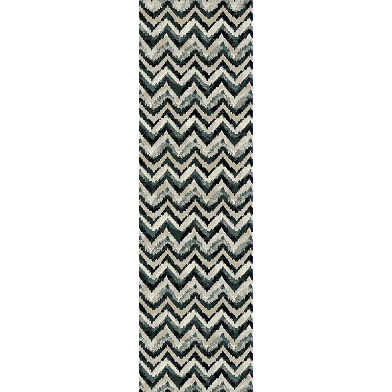 Tapis bleu Perrinton, Tapis de couloir 2 pi 2 po x 10 pi 10 po