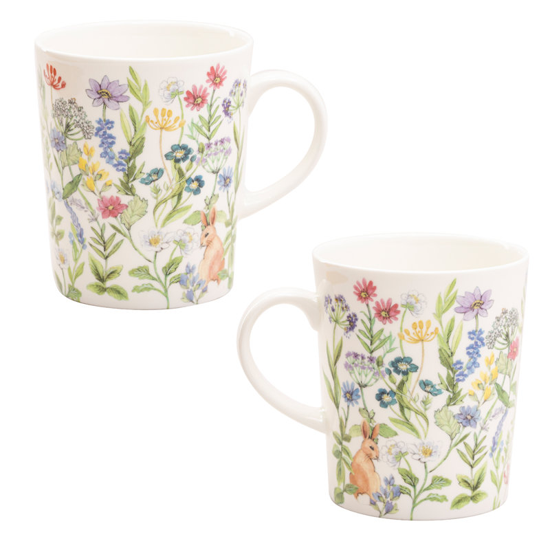 Tasse à café Forest, Lapin des forêts, Vert