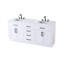 Meuble-lavabo double 72 po Ahner-533112728