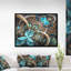 « light blue fractal fleur », impression-35122480-35122489