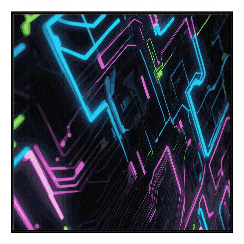Glowstream Rug, Square 8'