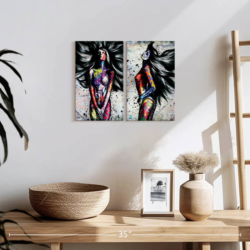 «Avant Garde», reproduction d'art sur toile, H 12 po x l 17 po x P 1 po