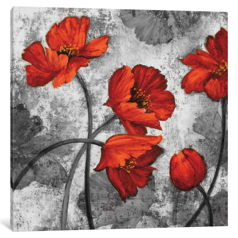 Evening Red II by Brian Francis - Wrapped Canvas Print, 66.04 cm H x 66.04 cm W x 3.175 cm D