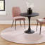 Tapis uni / rayé de couleur anglaise rose / ivoire Fladena-2073728103