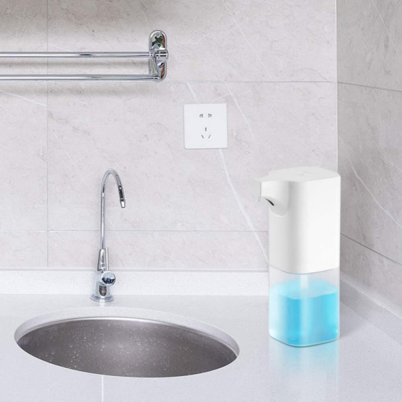 Distributeur de savon automatique à mousse automatique à induction automatique pour laver le téléphone portable (non chargé)