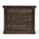 Adelaide Three-Drawer Mango Wood Nightstand In Cocoa Brown