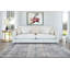 Tapis à franges gris antique Versus-1292647374
