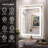 Led Backlit Frameless Lighted Bathroom Mirror Wall Mirror Dimmable Anti-fog-767533346