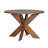 Round Dining Table Modern Farmhouse Kitchen Table, Cherry