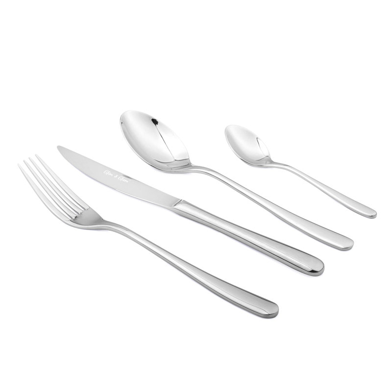 Latitude Run Amsden 32 Piece Stainless Steel Cutlery Set , Service for 8