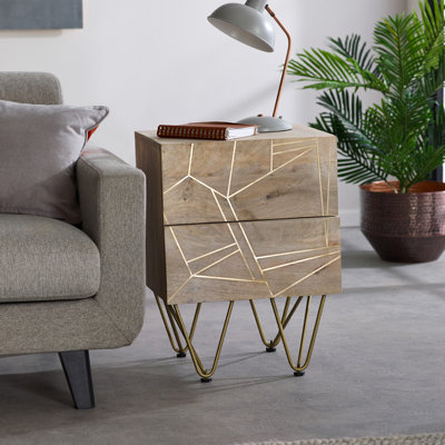 Rosenkranz Side Table with Storage