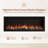 Highmark 50" Recessed or Wall Mounted Electric Fireplace Heater, 10 Flame Colors, Google & Alexa Compatible, Logs & Crystals, Remote Control-1372093738