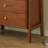 Modern Cherry Wood Solid Wood Accent Chest