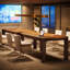 62.99cm Solid Wood Oval Conference Table