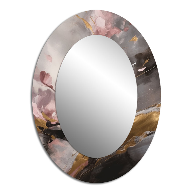 Miroir mural rose, 40 po x 30 po