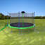 Trampoline 16 pi avec glissade