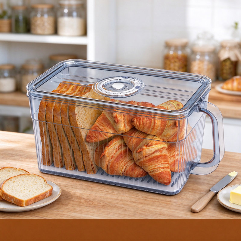 Plastic Food Storage Container - Set of Containers and Lids