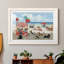 Beach Bark Park I - Reproduction d'art graphique sur papier encadré-978615263-978615250