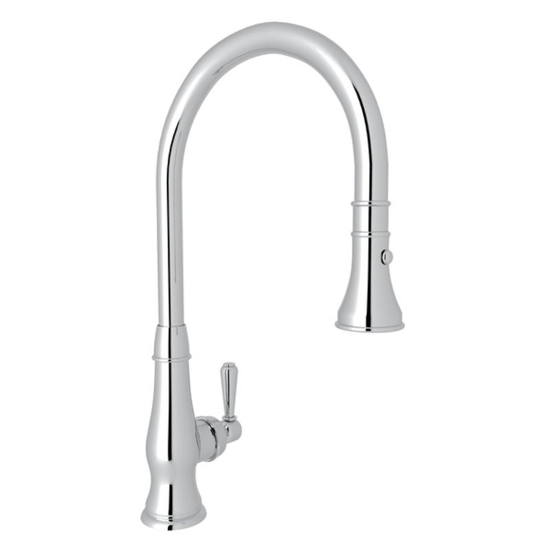Patrizia Pull-Down Kitchen Faucet, Polished Chrome