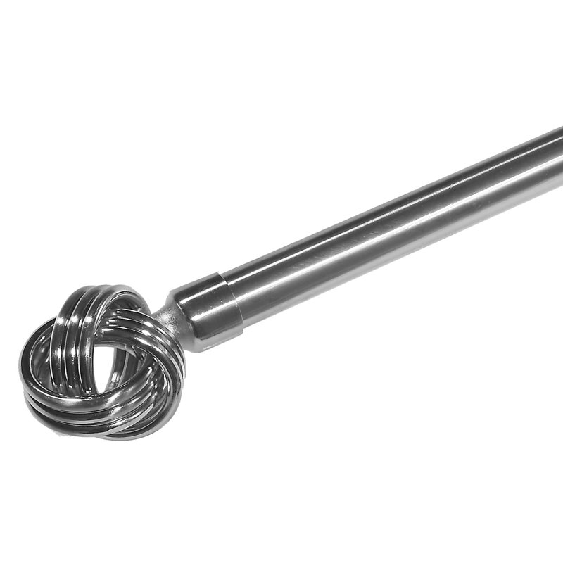 Tringle à rideaux simple en métal Reidsville, 28" - 48"