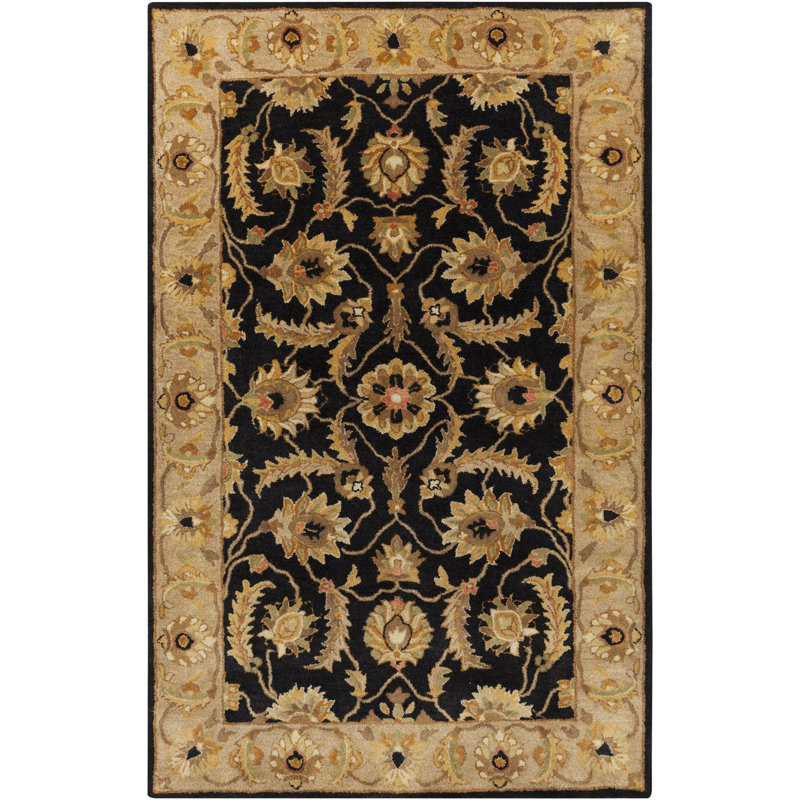 Eli Wool Oriental Indoor Rug, Rectangle 5' x 8'