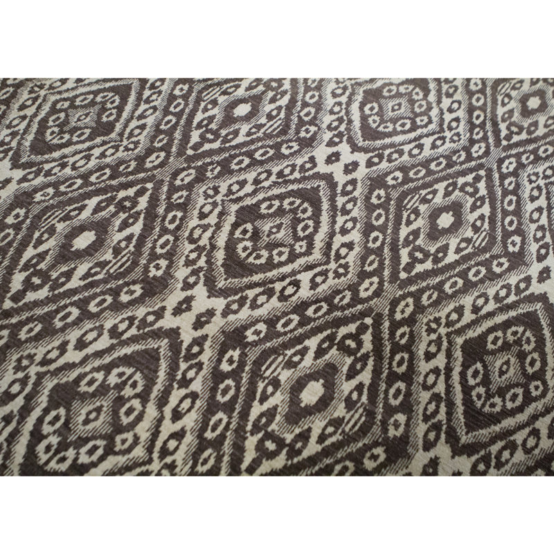Hand Woven Wool Geometric Area Rug