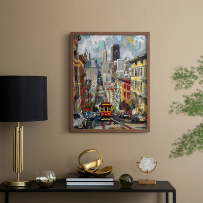 LANDSCAPES Series CECXLVII, reproduction encadrée - bois massif