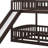 Bunk Bed With Slide,Fence And Ladder-415820309