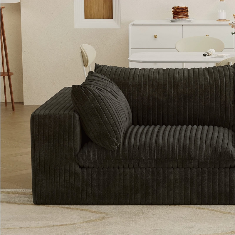 2 Seater Sofa, Black