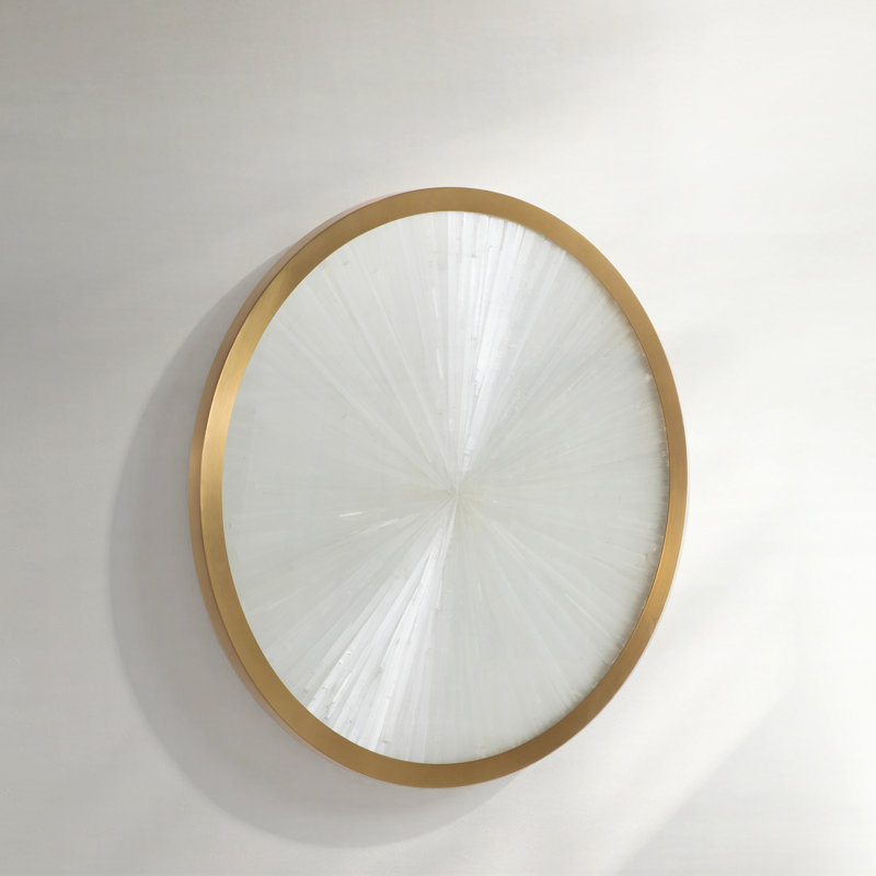 Neptune Sconce, 24" H x 24" W x 2.5" D