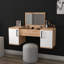 Makeup Vanity Table With Mirror and Storage Wall Mounted Marie-363309500