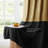 Rondon Color Block Window Curtains Panels 96 Inches Long Gold Black Velvet Farmhouse Drapes For Bedroom Living Room Darkening Treatment With Grommet Set Of 2