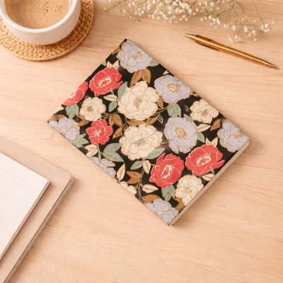Notebook | Flowers Hub Notebook | Set of 6