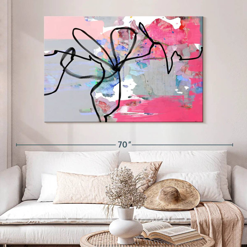 Avery Abstract Line, 20" H x 30" W