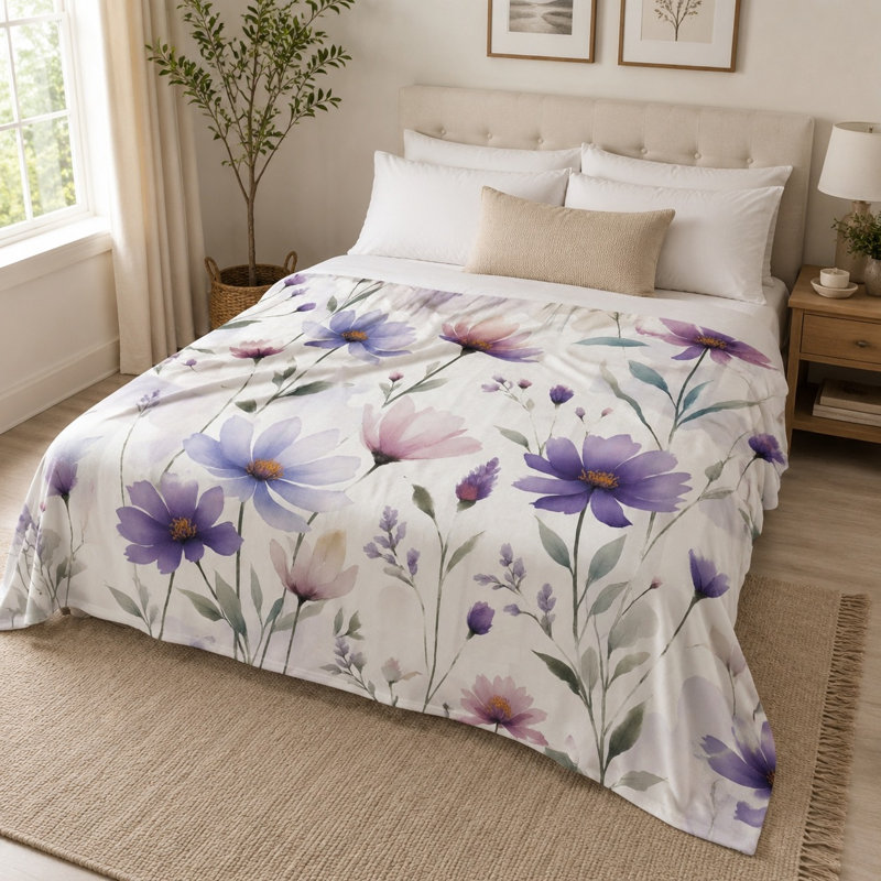 Jeté douillet en flanelle Cozy, L 40 po x l 30 po