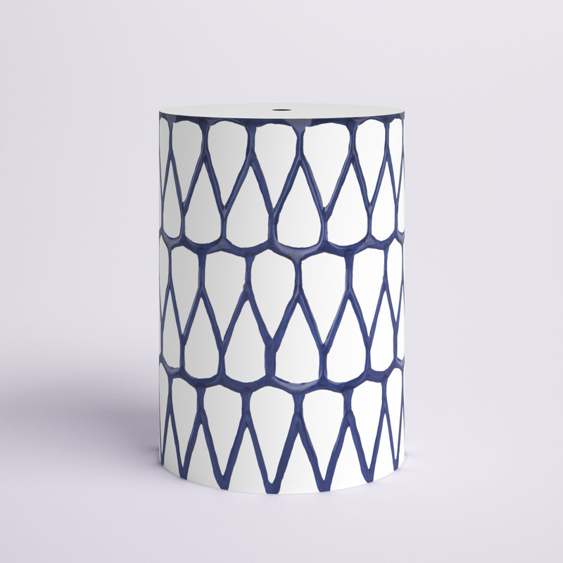 Amya Ceramic Accent Stool