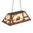 33" Long Elk At Lake Oblong Pendant-382693096-382693076-382693086