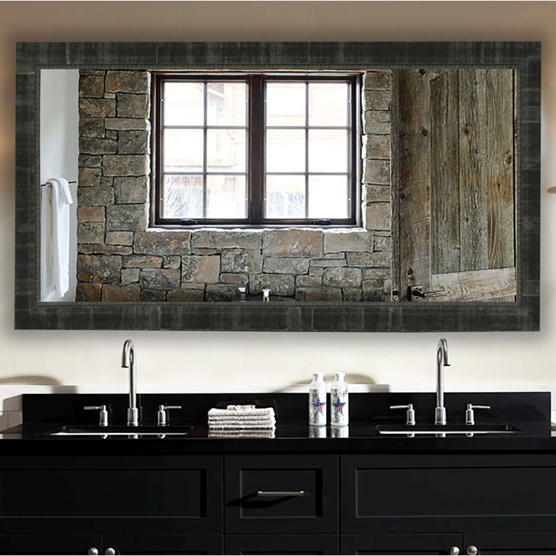 Miroir de salle de bain Ardalia, H 35 po x l 78,5 po