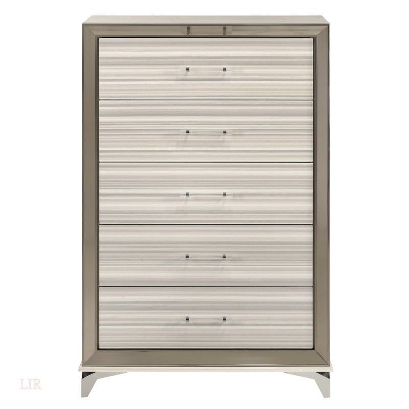 Commode étoile blanche