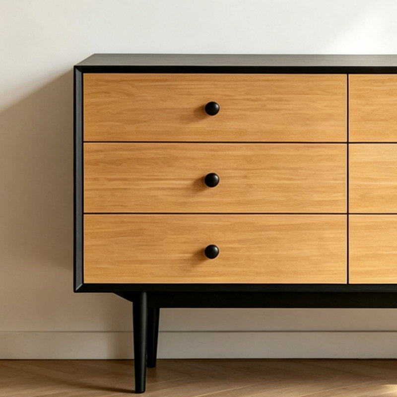 Buffet multi-tiroirs grande capacité, H 31,89 po x l 70,87 po x P 15,75 po