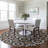 Washable Floral Indoor / Outdoor Rug-1361290044