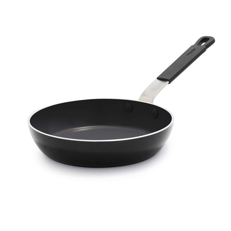 Poêle à frire antiadhésive en céramique de qualité professionnelle 8 po Bobby Flay par GreenPan, Noir