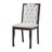 Upholstered Dining Chairs Set Of 4, High Back Diamond Button Tufted Kitchen Chairs With Solid Wood Legs And Nailhead Trims For Dining Room, Living Room, Restaurant, Biege & Espresso-1470281746