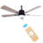 51.96'' Ceiling Fan with LED Lights