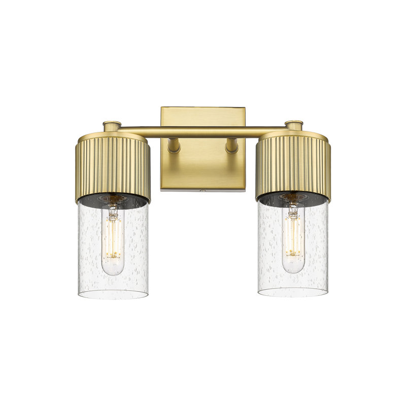 Lurenda 2 - Light Dimmable Vanity Light, Brushed Brass, Seedy