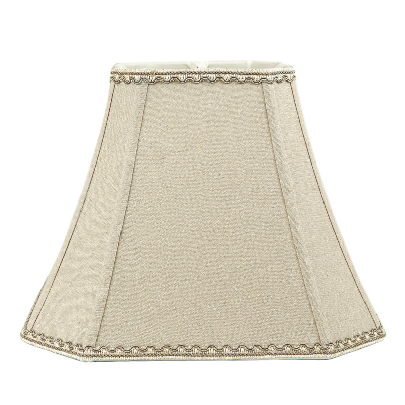 Abat-jour cloche en lin 10 po H, H 10 po x l 14 po x P 14 po