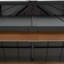 Sunjoy Outdoor Steel Gazebo PASU - 3m x 3m, Anthracite