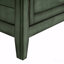 Table d'appoint, table de chevet, tiroir de rangement, table de bout, lampe, rangement, placage vert antique, transitionnel-445738012